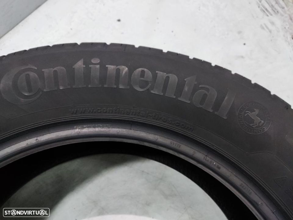 2 pneus semi novos 215-60r17 continental - oferta dos portes 120 EUROS