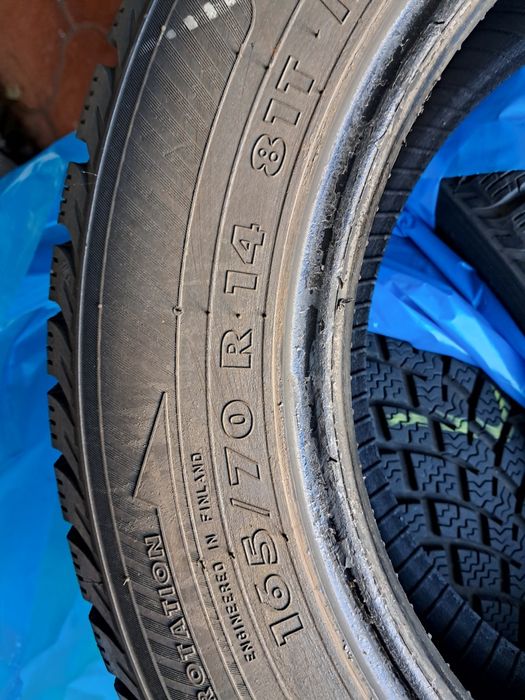 Opony Nokian zimowe 165/70 r 14