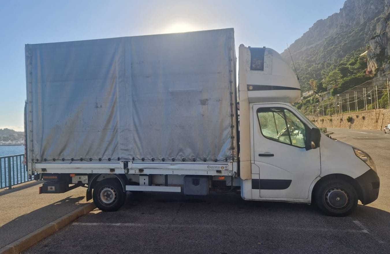 Renault Master, plandeka z windą, 10 EURO palet