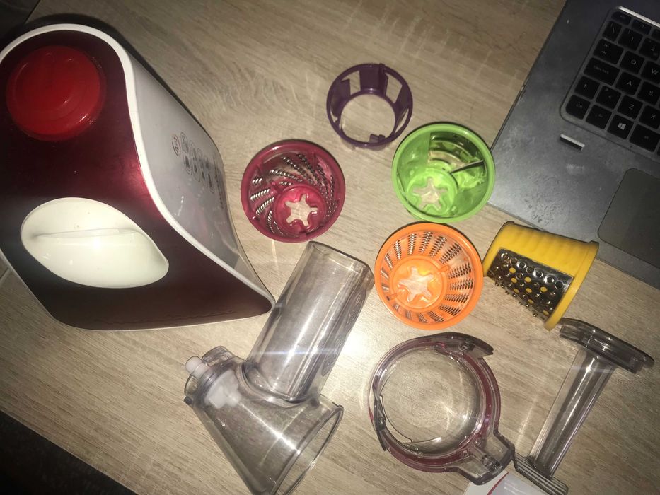 cortadora e raladora de legumes e frutas moulinex