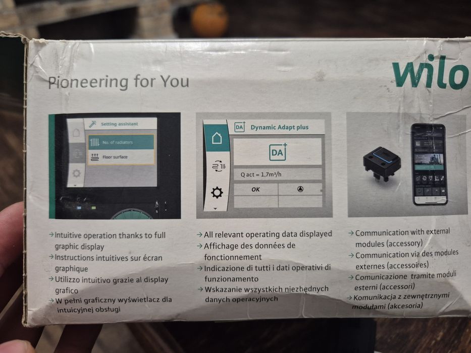 Nowa pompa wilo 15/0.5-8 130 stratos PICO (row)