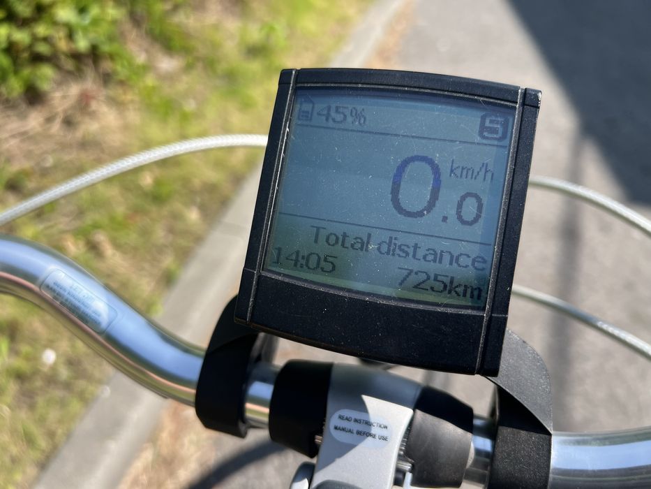 Ładny rower elektryczny SPARTA ION RX+ 36V Nexus 8/A