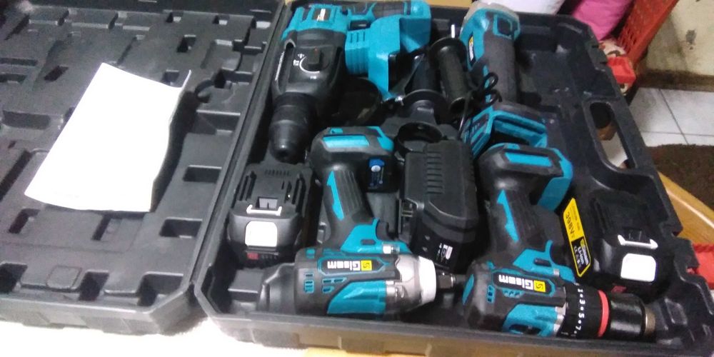 4 peças ,conjunto de ferramentas sem escova