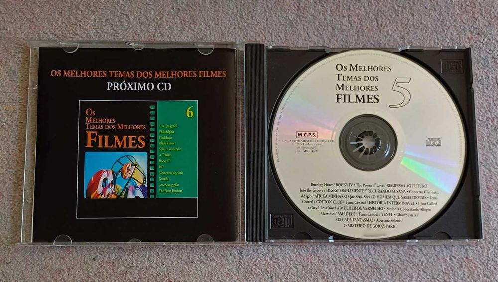 CD - Os melhores temas dos melhores filmes, 5