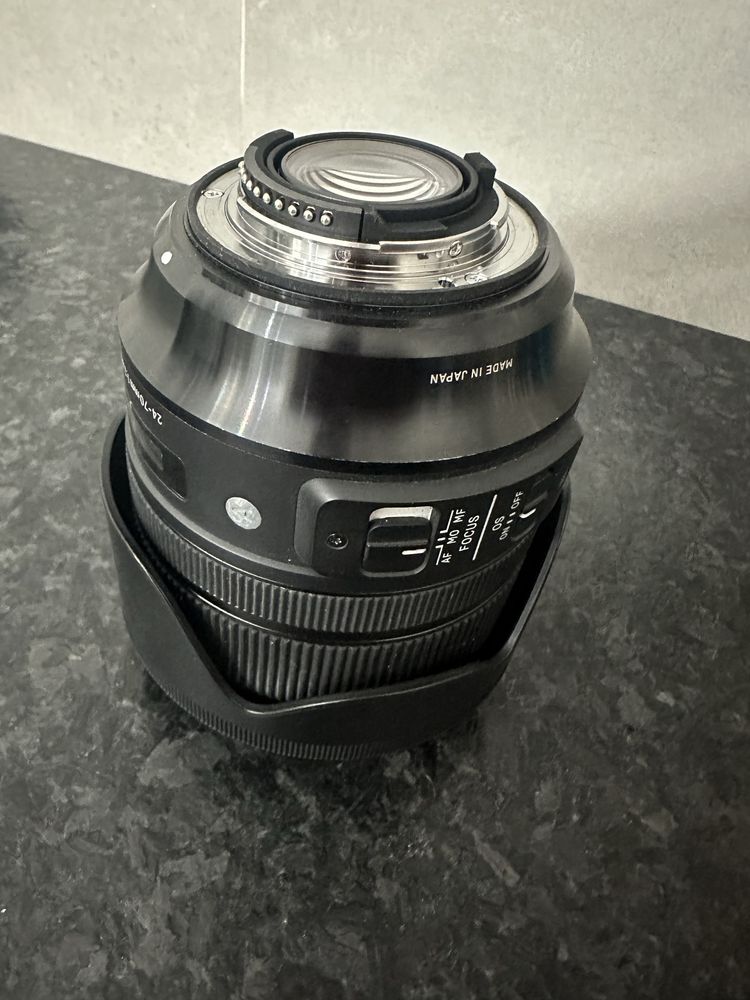 Obiektyw SIGMA A 24-70 mm f/2.8 A DG OS HSM Nikon