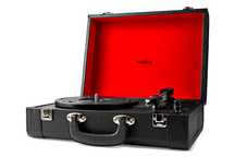 Gramofon Nedis TURN 210BK - Czarny | Jak nowy!