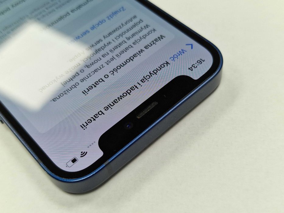 Iphone 12 Mini 64GB/ Blue/ Bat 77%/ Grade A-/ Gwarancja + ładowarka