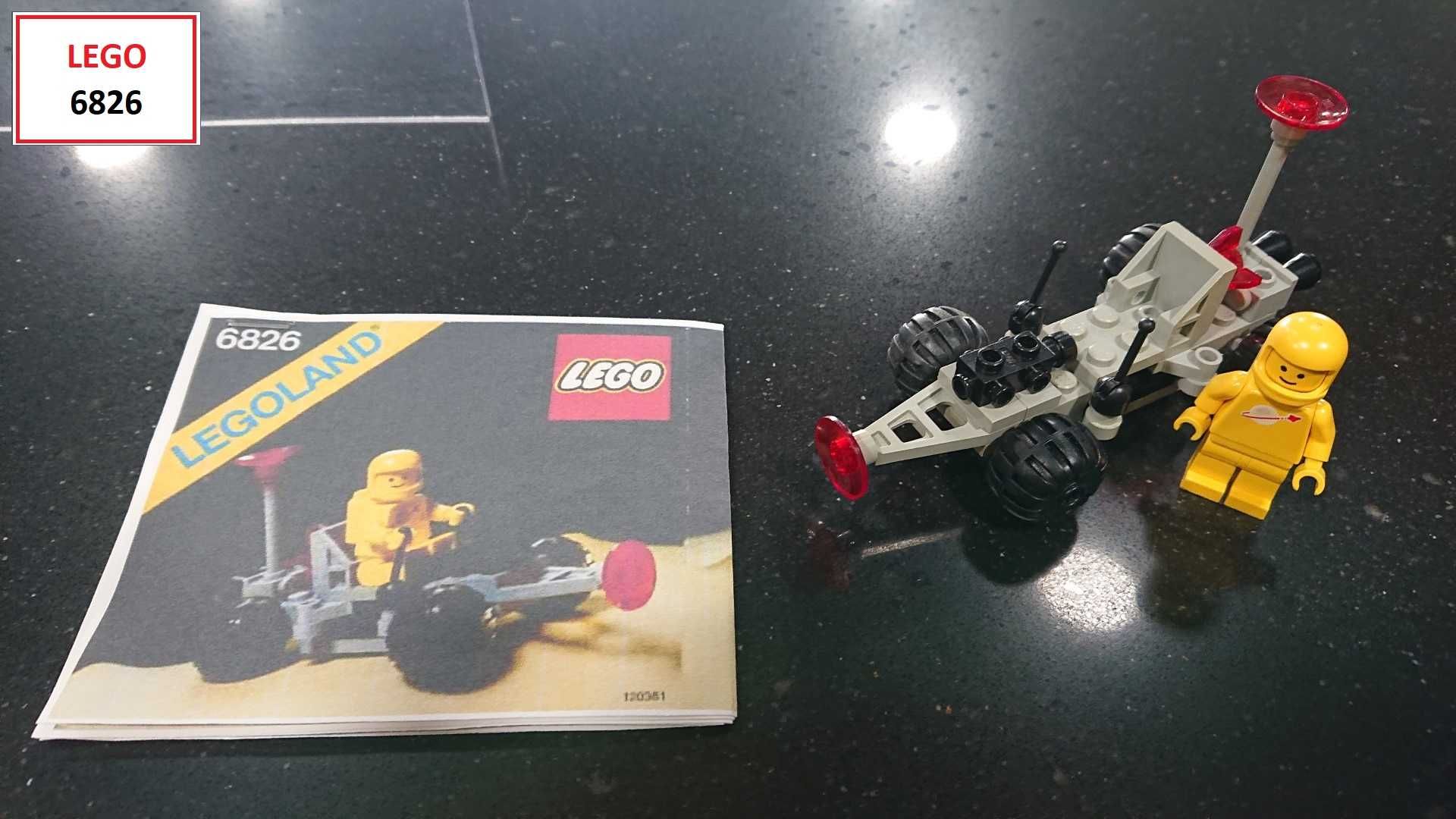 LEGO Space Classic: 6952; 6928; 6826; 6870; 6808; 6827