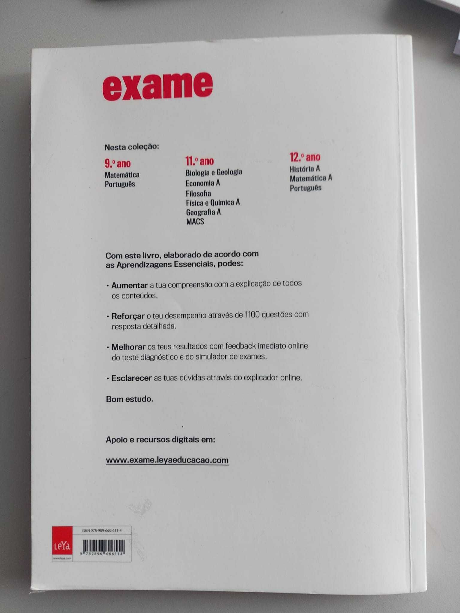 Livro de Preparação para Exame de Física e Química A de 11ºano