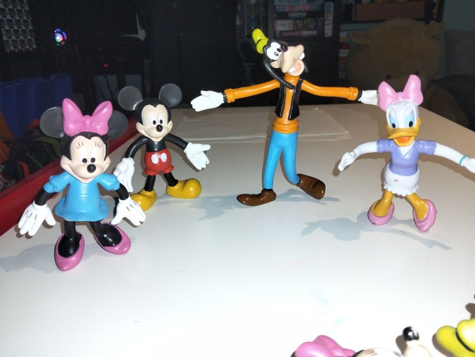 Figurki Disney Myszka Miki Deyzi Goofy Myszka Minie
