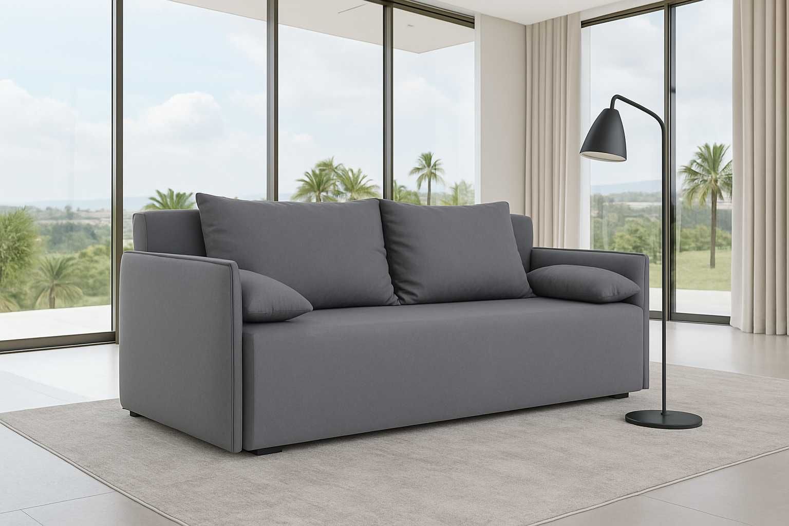 Stylowa sofa kanapa do salonu – funkcjonalność i wygoda w jednym