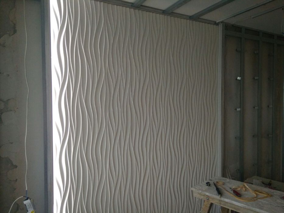 Гіпсові 3д панелі. АКЦІЯ ДО 20.11 Доставка у Івано-Франківськ