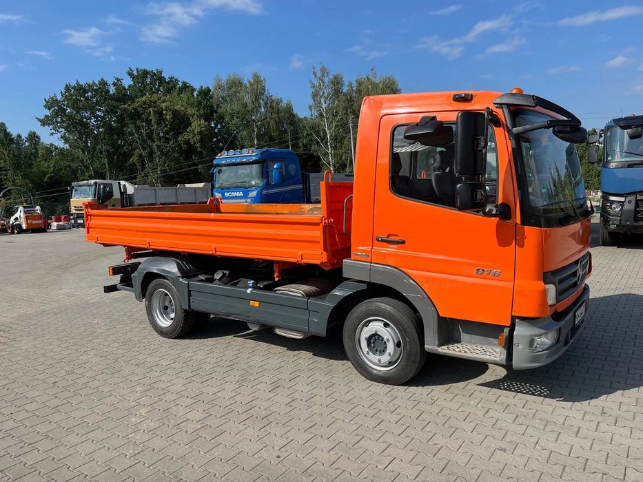 Mercedes-Benz Atego  Mercedes-Benz 816 ATEGO Wywrotka 3 stronna, oryginalny Meiller-KIPPER