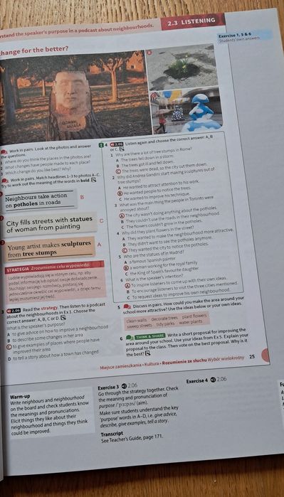 Life vision Teacher's Guid poziom A2/B1