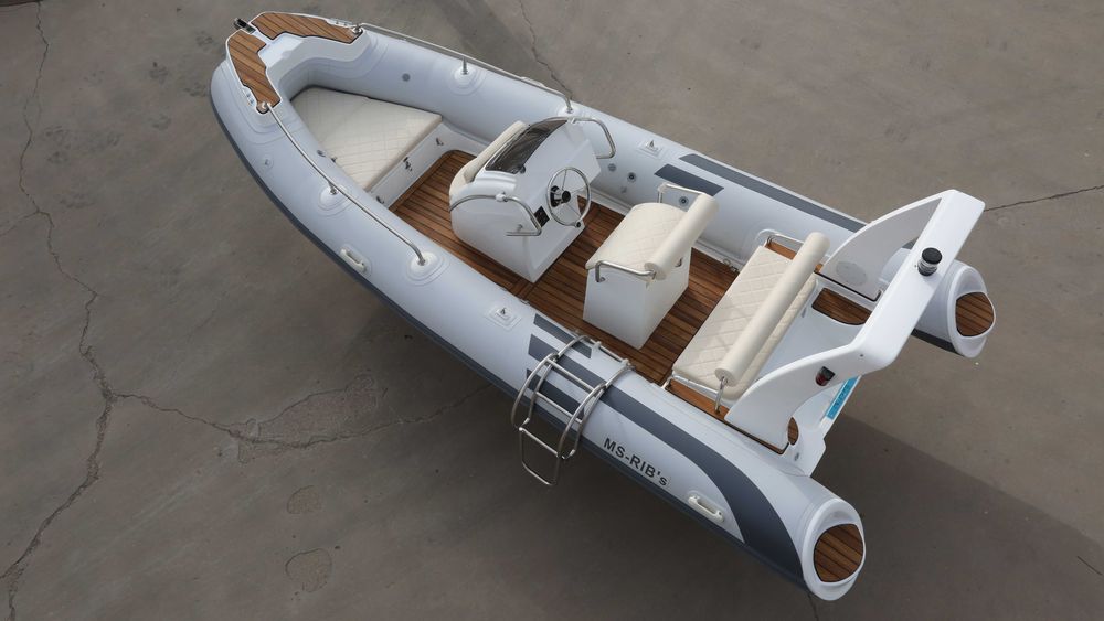 Motorówka, Hypeboat, Łódź, Wędkarska - MS-RIB’s R520B Hypalon