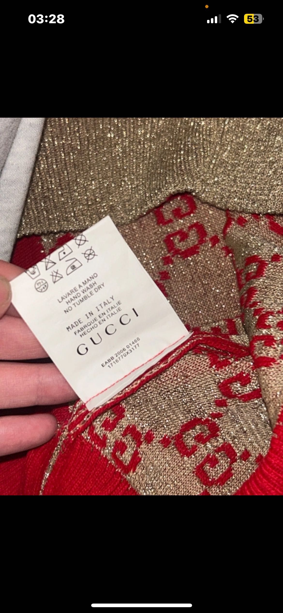Sweter marki Gucci