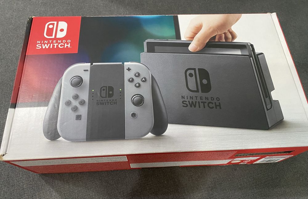 Nintendo switch + 3 jogos + Bolsa