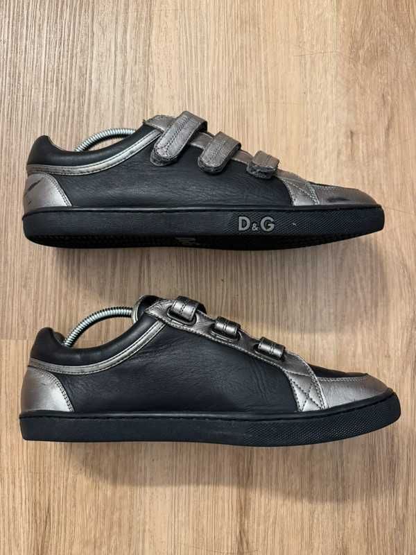 Dolce & Gabbana Butterfly D&G velcro Low Top sneakers 41 buty Vintage