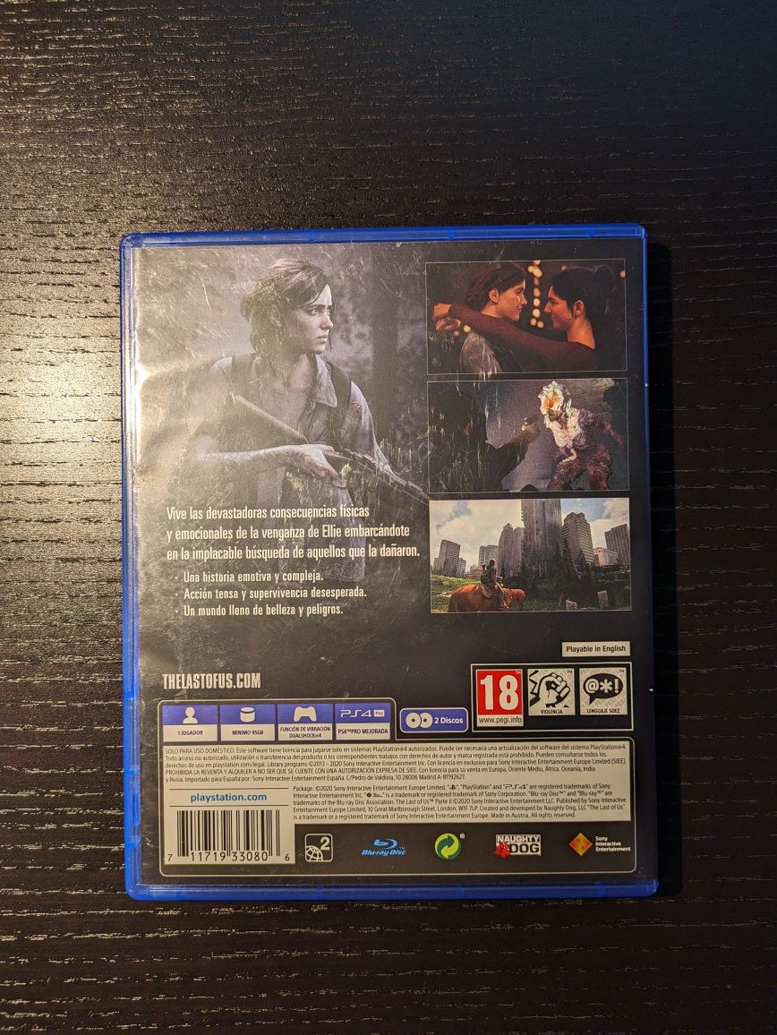 Jogo The Last Of Us Part II Playstation 4 (PS4)