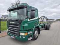 Scania 6x2 do zabudowy beczka asenizacyjna super stan świeży import! i