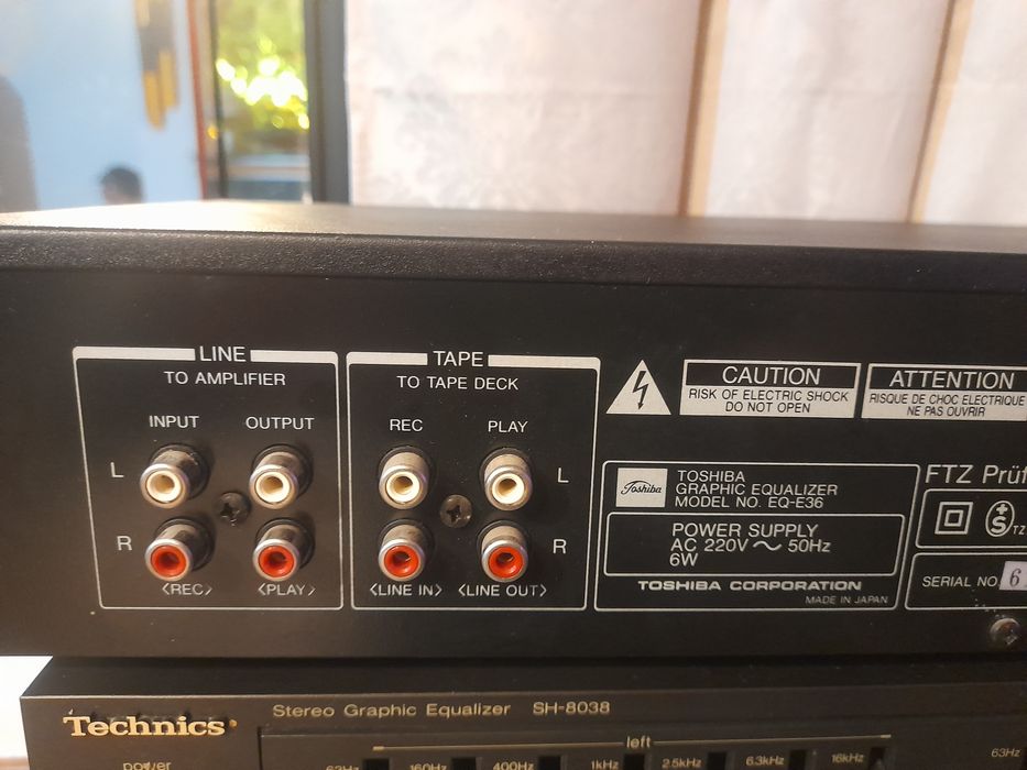 Equalizador Toshiba E-36