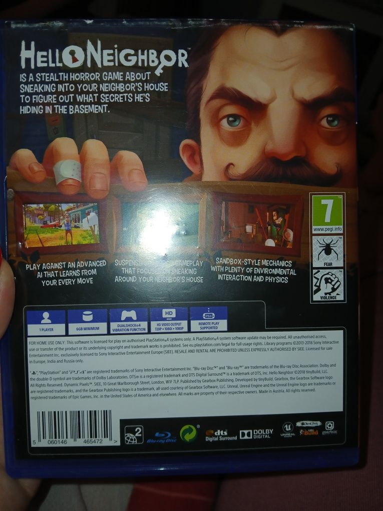 Hello Neighbor ps 4