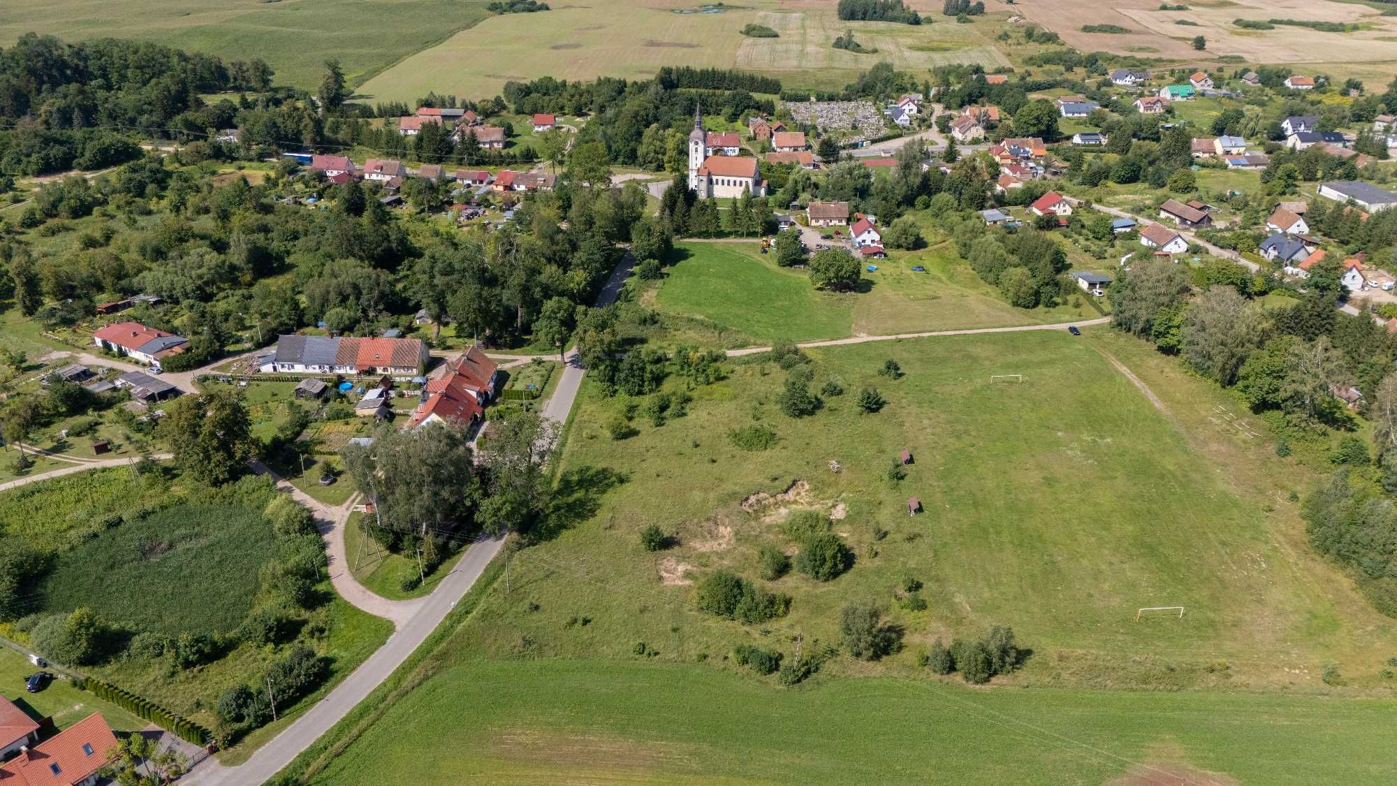 Działka budowlana w miejscowości Boguchwały, gmina Miłakowo