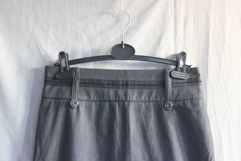 Krótka spódnica Orsay szara popielata