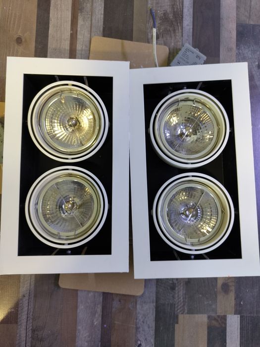 OPRAWA SUFITOWA BRILUM PASEO 200 AR111 50W, reflektor 2 sztuki