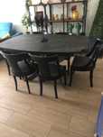 Mesa de Jantar oval 160x99  (extensível + 40cm)