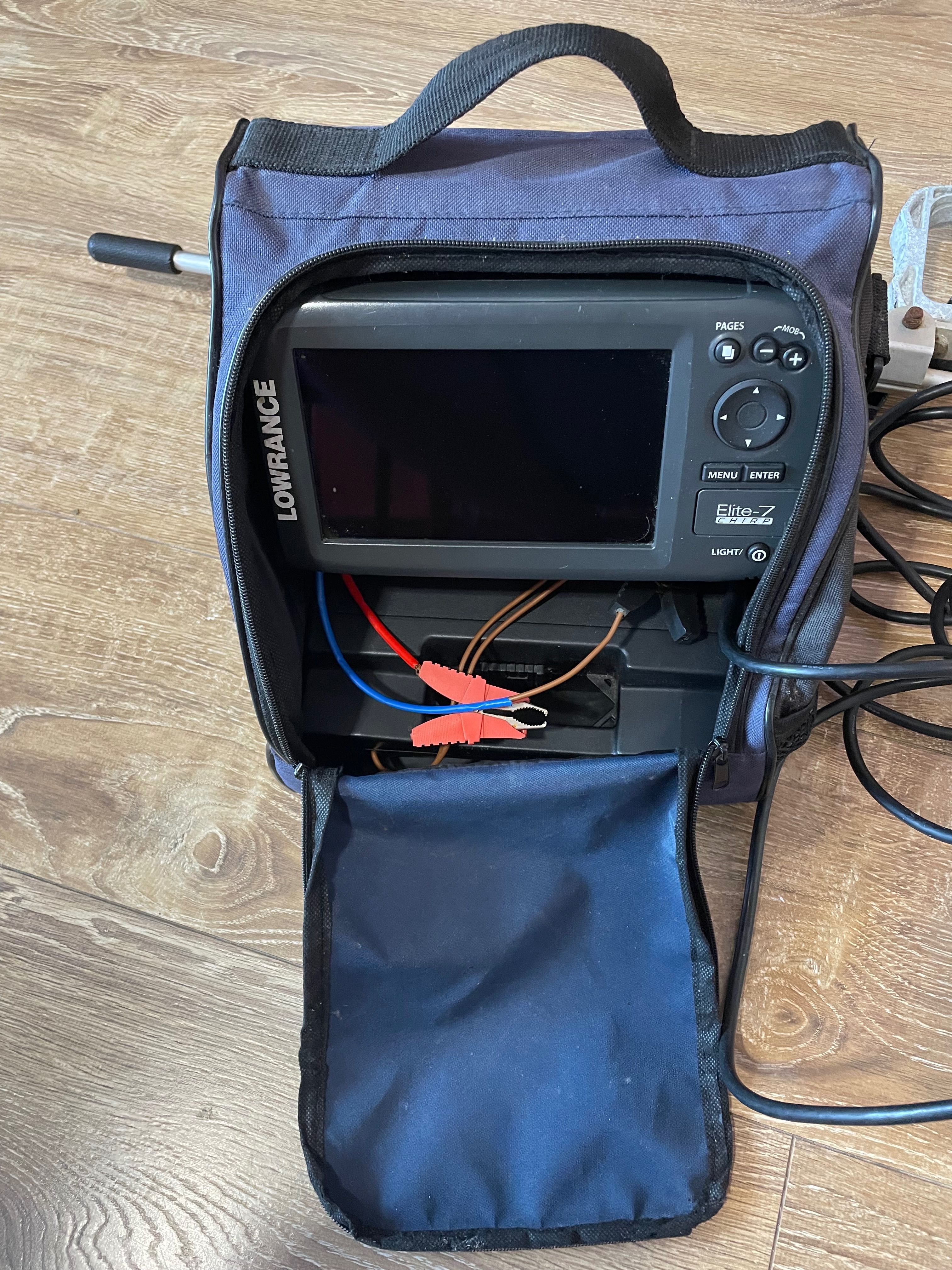 Echosonda lowrance elite 7 CHIRP