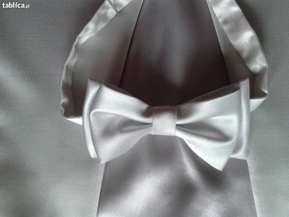 Kamizelka ślubna z muszką