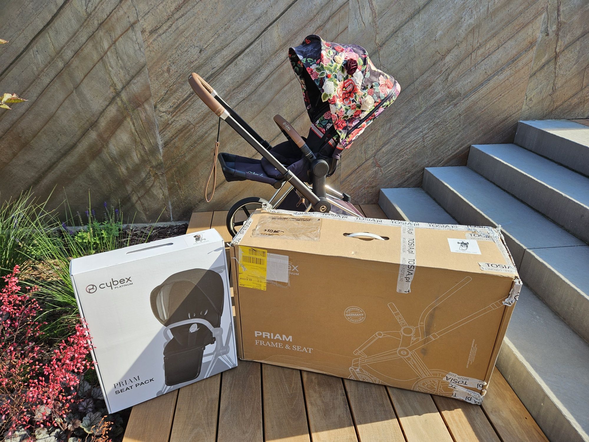 Wózek spacerowy Cybex Priam 2.0 Spring Blossom