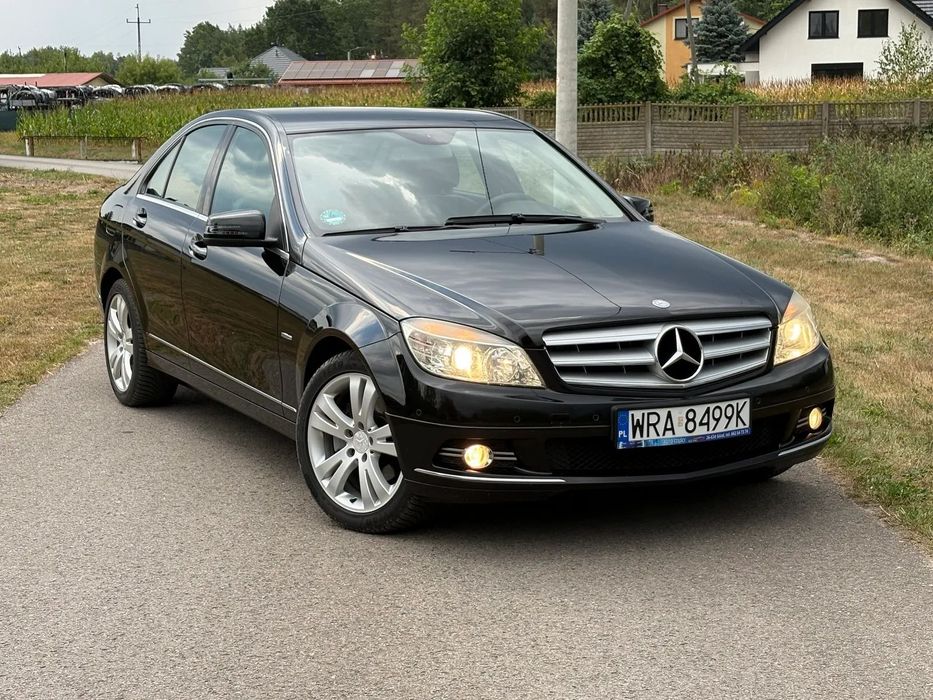 Mercedes-Benz Klasa C 1.8CGI 183KM Avantgarde Półskóry Navi Alufelgi Tempomat Grzane Fotele~