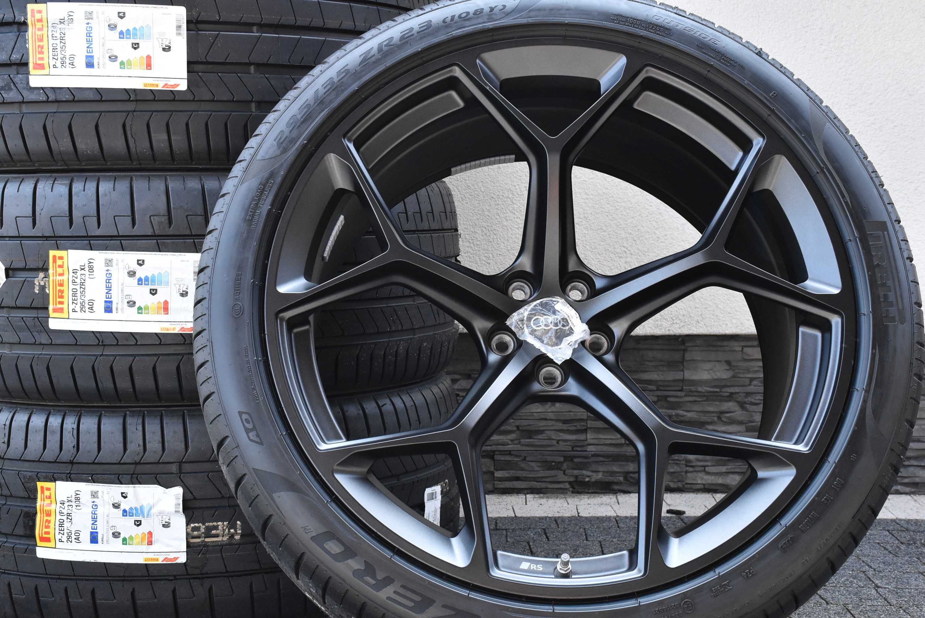 Nowe koła Audi RSQ8 4M8 Q8 SQ8 23" Performance NOWE OEM Pirelli AO 25r
