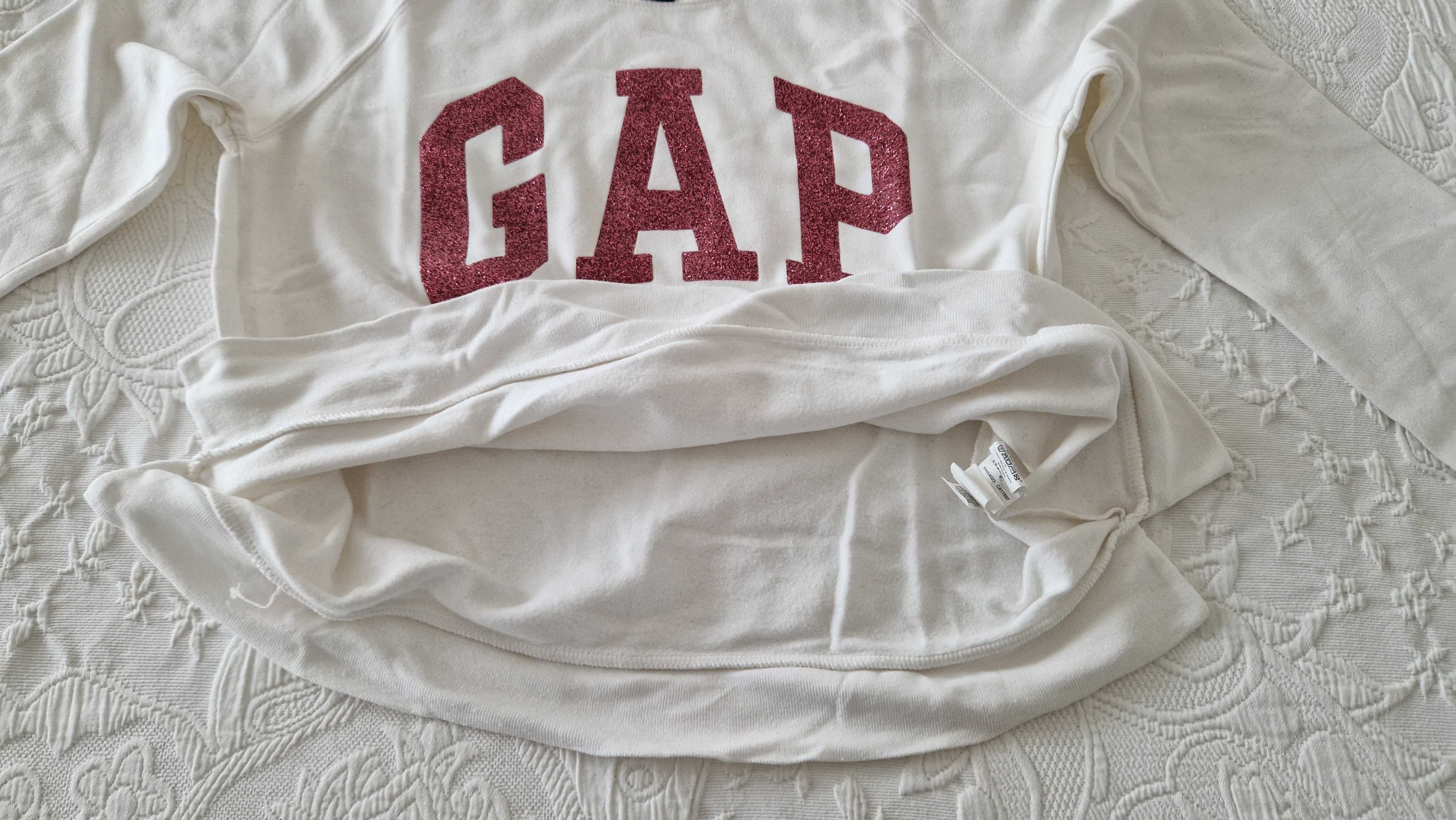 Camisola GAP Kids, branca, tamanho EUR XL, UK 12 years / 12 anos