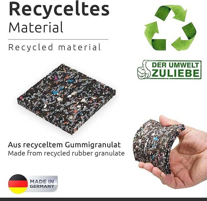 ECENCE Podkładki Antywibracyjne do Pralki/Suszarki Tłumienie Wibracji