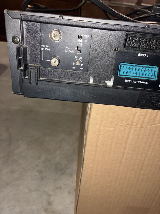 Leitor gravador video 8 e VHS GOLDSTAR