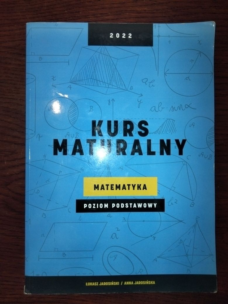 Książka kurs maturalny matematyka podstawowa Jarosiński