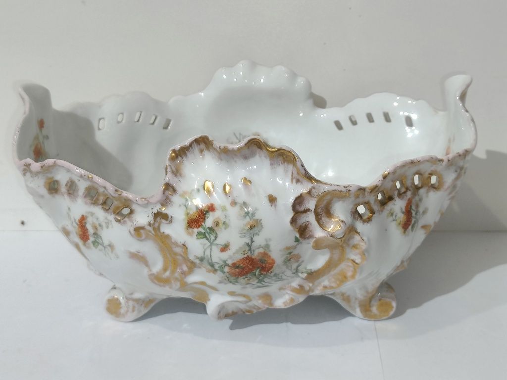 Dekoracyjna patera, misa Porcelanowa na owoce
