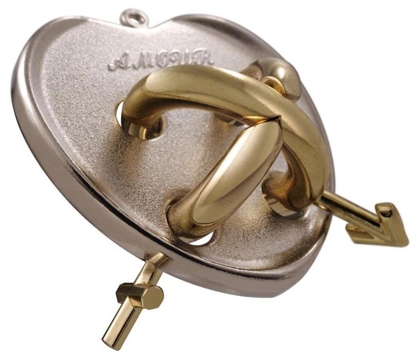 Łamigłówka Cast Amour - poziom 5/6 G3 G3 Huzzle Cast pudełko,7,