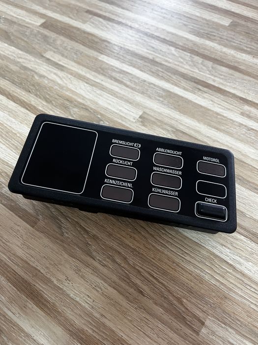 Checkpanel panel kontrolny check autodiagnostyczny BMW E30 E28 Niemiec