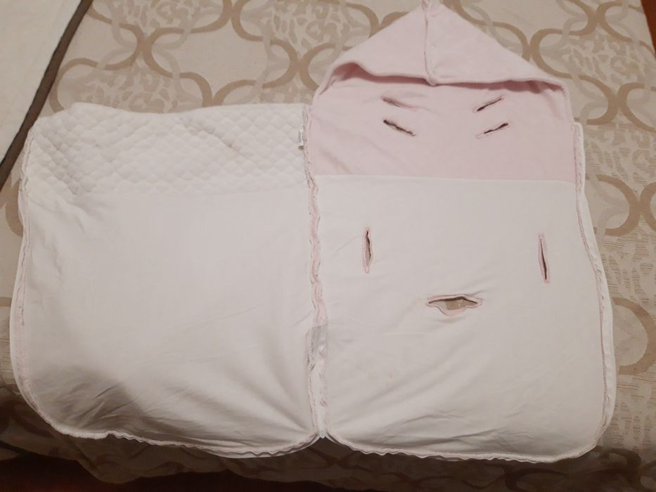 Saco para ovo bebé rosa