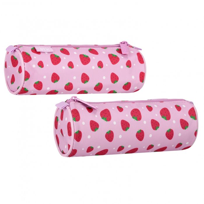 Piórnik Tuba 1zamek Fruit Truskawka Starpak 550955. Starpak