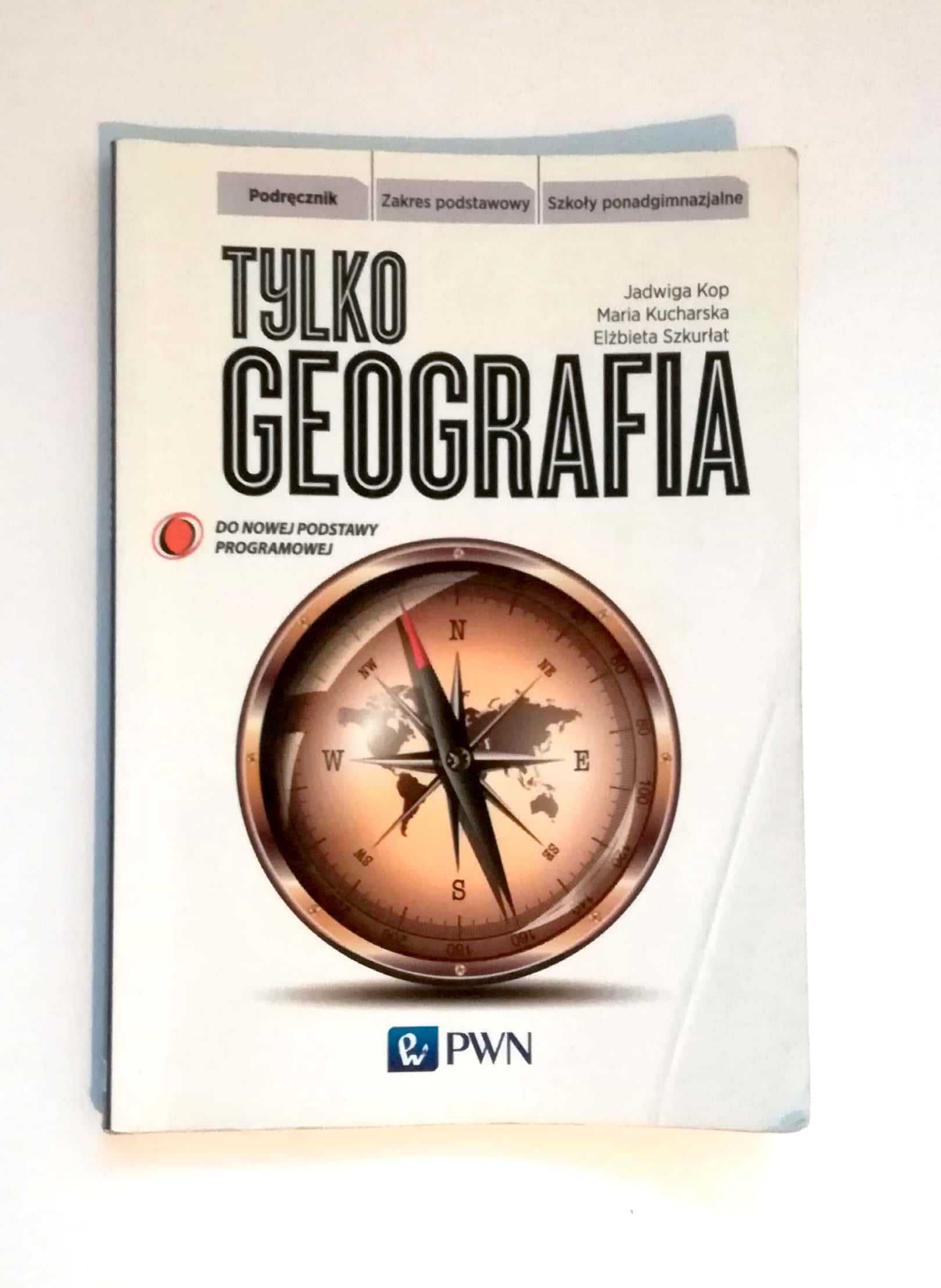 Podręcznik "Tylko geografia" 1 LO