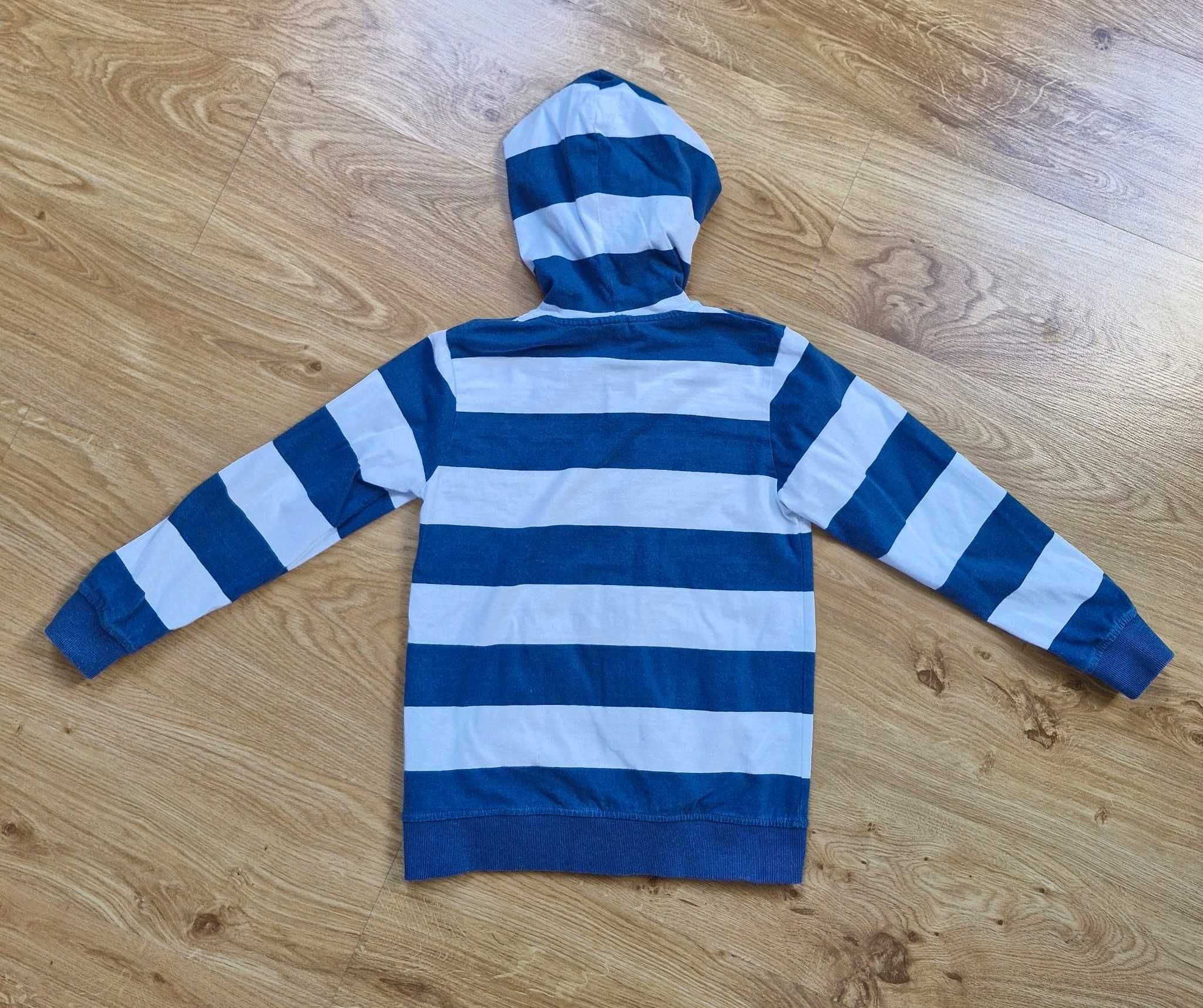 bluza morska żeglarska smyk na 9 latka + kosmetyk GRATIS