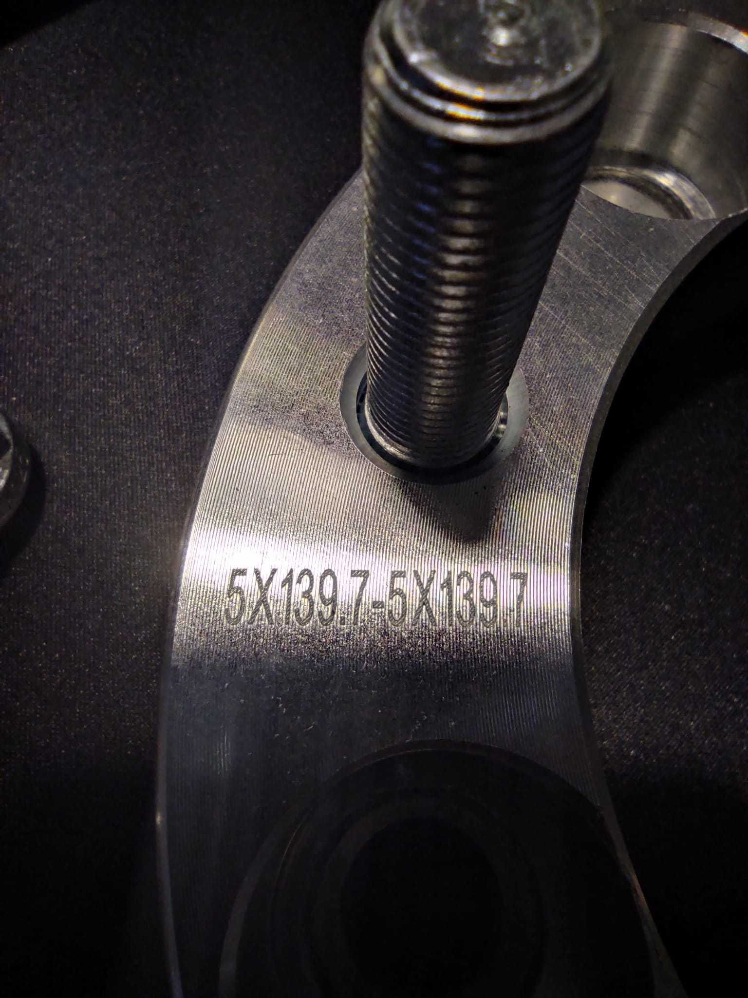 Espaçadores de roda 3cm (30mm) em liga de aluminio