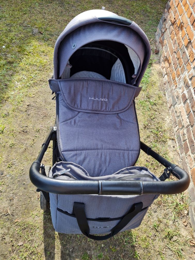 Wózek 3w1 | Muuvo Quick 3.0 + Joie I Snug 2