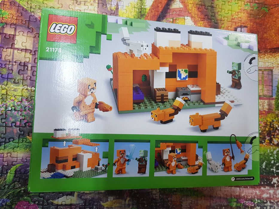 Lego Minecraft Siedlisko Lisów Sklep Iława