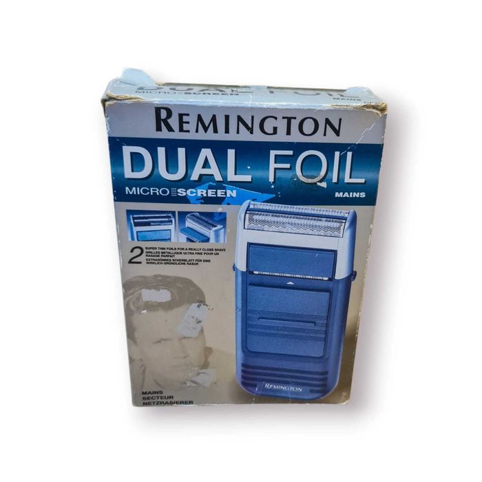 Máquina Barbear Remington Dual Foil Microscreen – Nova(apenas testada)